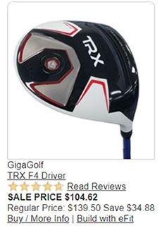 GigaGolf Custom Golf Clubs