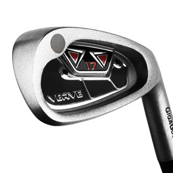 Mens Giga Golf Verve 17 RH S Iron Golf Club Iron F Flex